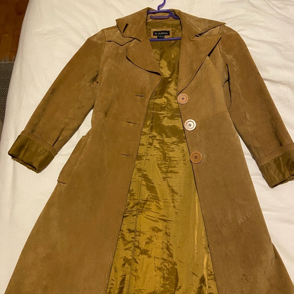 Gorgeous Vintage Le Chateau suede jacket - Picture 1 of 8